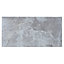 Colours Grey Matt Stone effect Porcelain Indoor Wall & floor Tile, Pack of 6, (L)600mm (W)300mm