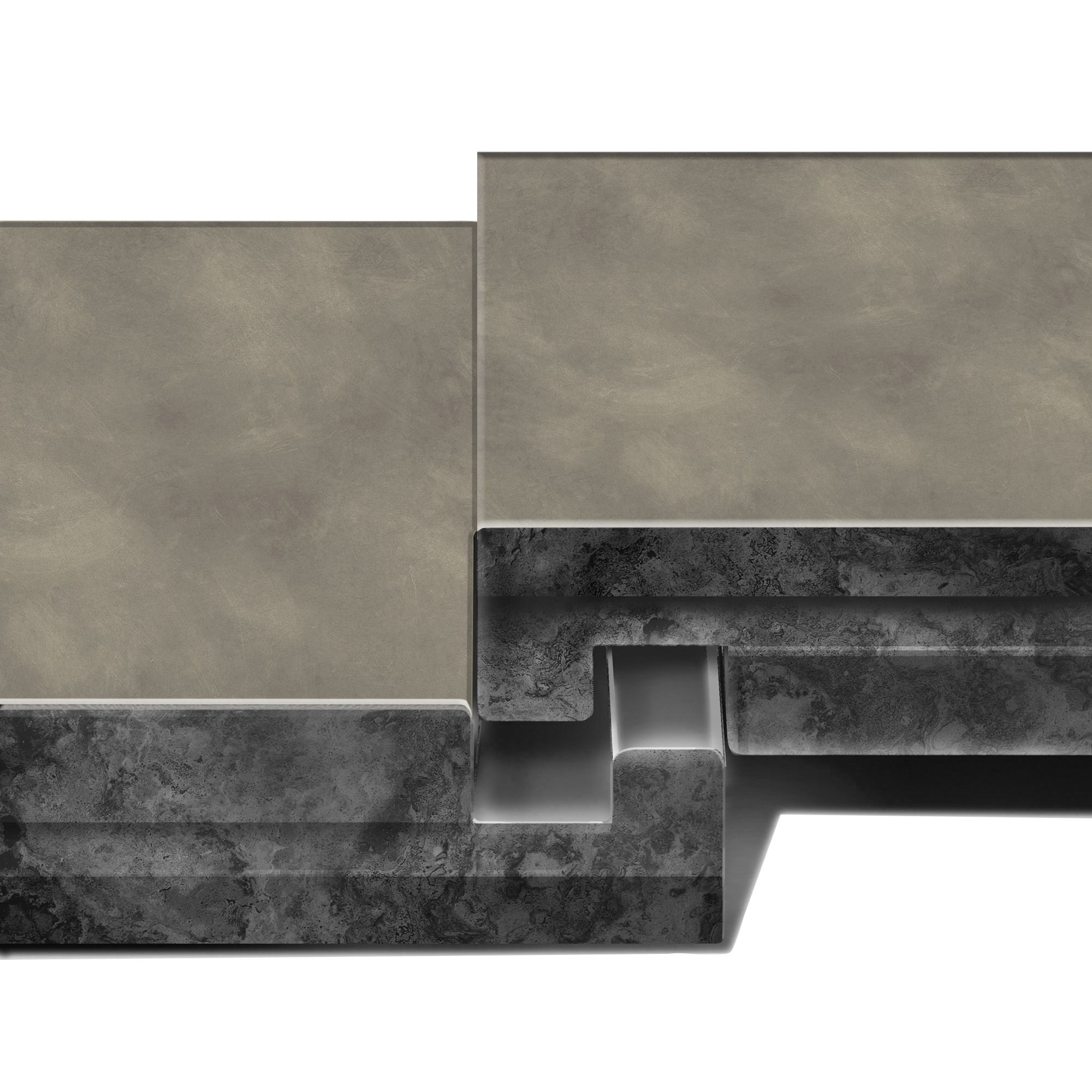 Colours Grey Stone effect Luxury vinyl click Luxury vinyl click flooring