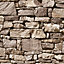 Colours Grey Stone Textured Wallpaper