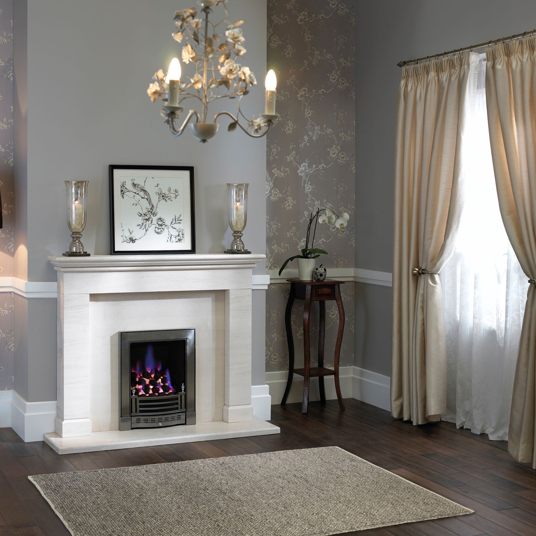 Colours Grey Thick knit Medium Rug, (L)170cm x (W)120cm