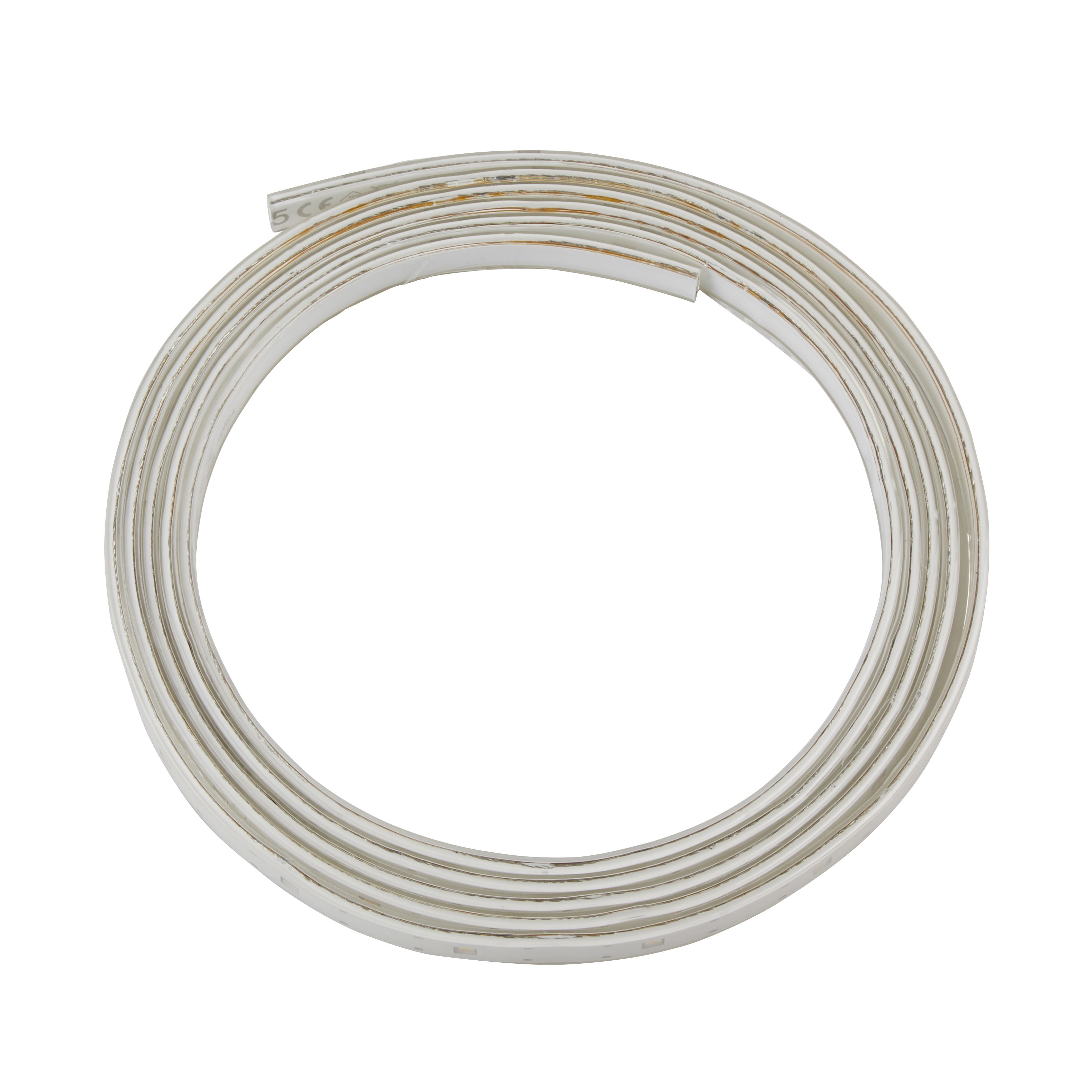 Colours Hailey Mains-powered LED White Strip light IP65 400lm 4000K (L)2.5m