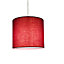 Colours Haymarket Crimson red Classic Light shade (D)20cm