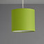 Colours Haymarket Green Light shade (D)200mm