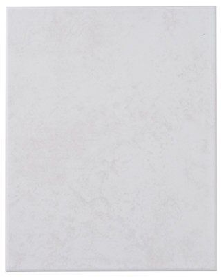Colours Helena Light grey Matt Ceramic Wall Tile Sample