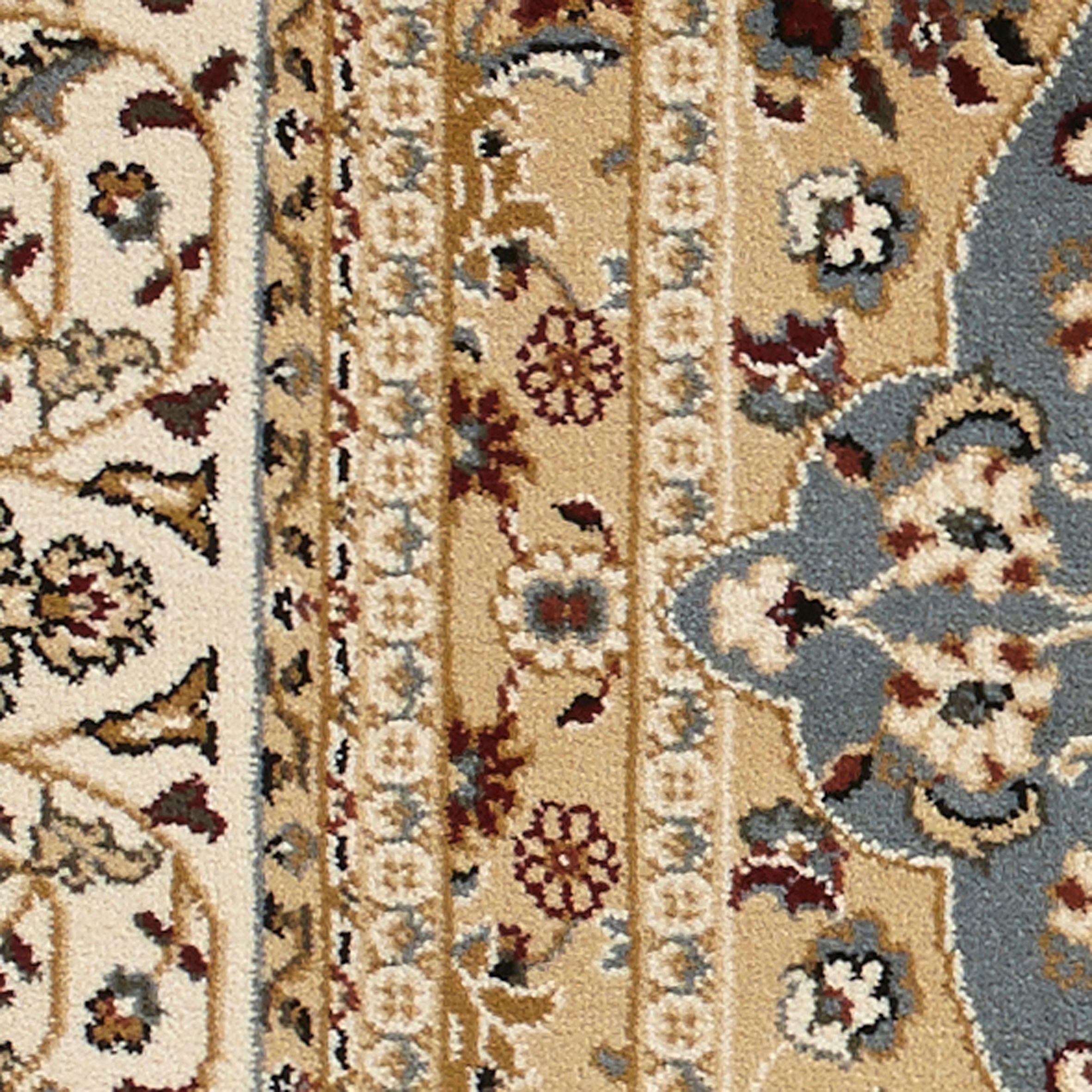 Colours Helina Beige & blue Persian Large Rug, (L)230cm x (W)160cm