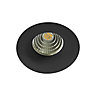 Colours Hobson Black Non-adjustable LED Warm white Downlight 6W IP20