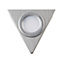 Colours Huetter Chrome effect Mains-powered LED Neutral white Under cabinet light IP20 (L)120mm (W)118mm