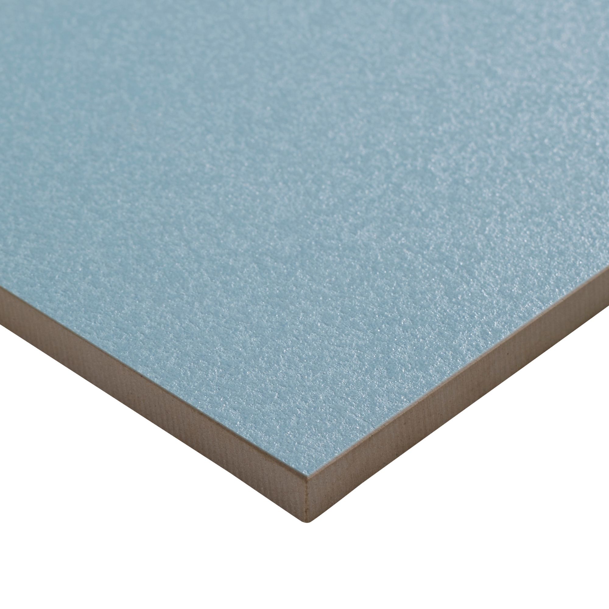 Colours Hydrolic Light blue Matt Concrete effect Porcelain Indoor Wall & floor Tile, Pack of 25, (L)200mm (W)200mm