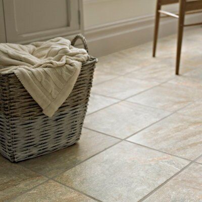 Colours Illusion Grey Matt Patterned Stone effect Ceramic Wall & floor Tile Sample