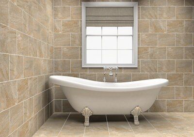 Colours Illusion Grey Matt Patterned Stone effect Ceramic Wall & floor Tile Sample