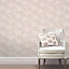 Colours Imogen Earth Floral Smooth Wallpaper