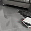 Colours Imperiali Anthracite Gloss Concrete effect Porcelain Wall & floor Tile Sample