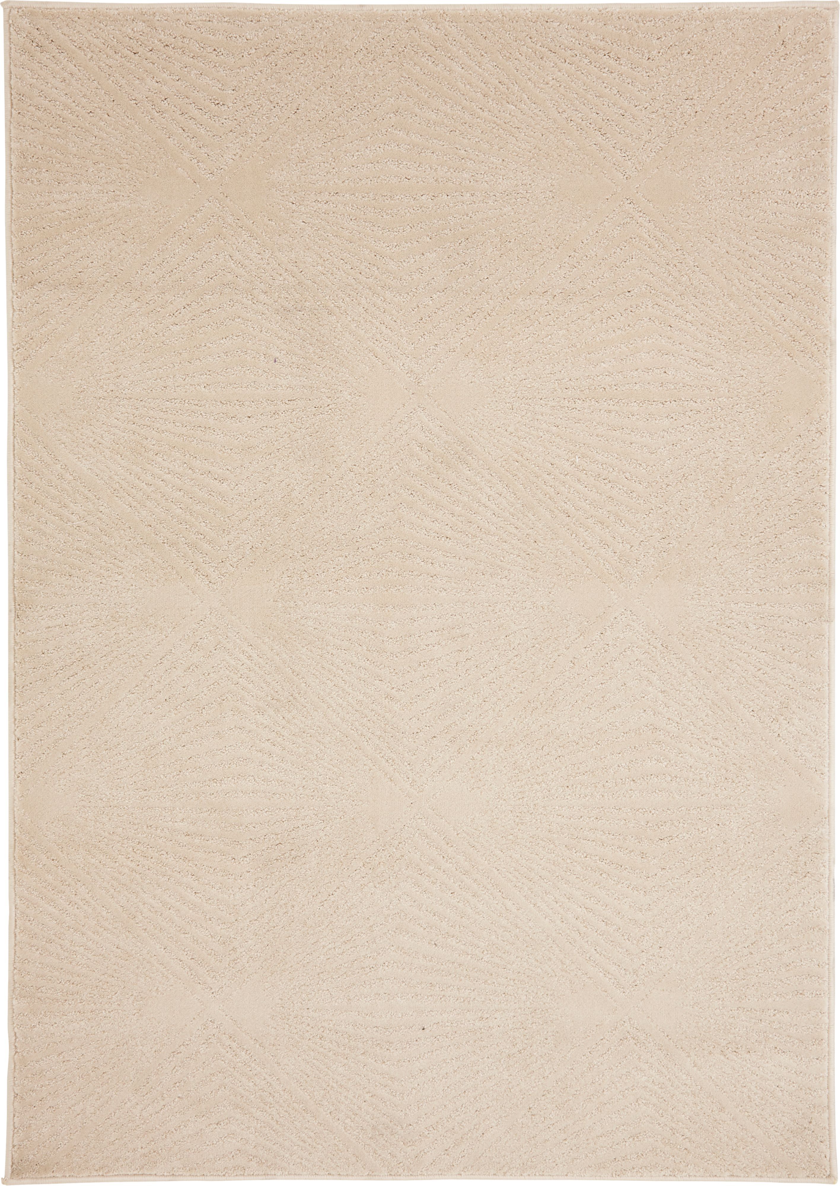 Colours Isabelle Cream Geometric Large Rug, (L)230cm x (W)160cm