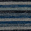 Colours Kaia Black & blue Striped Medium Rug 170cmx120cm