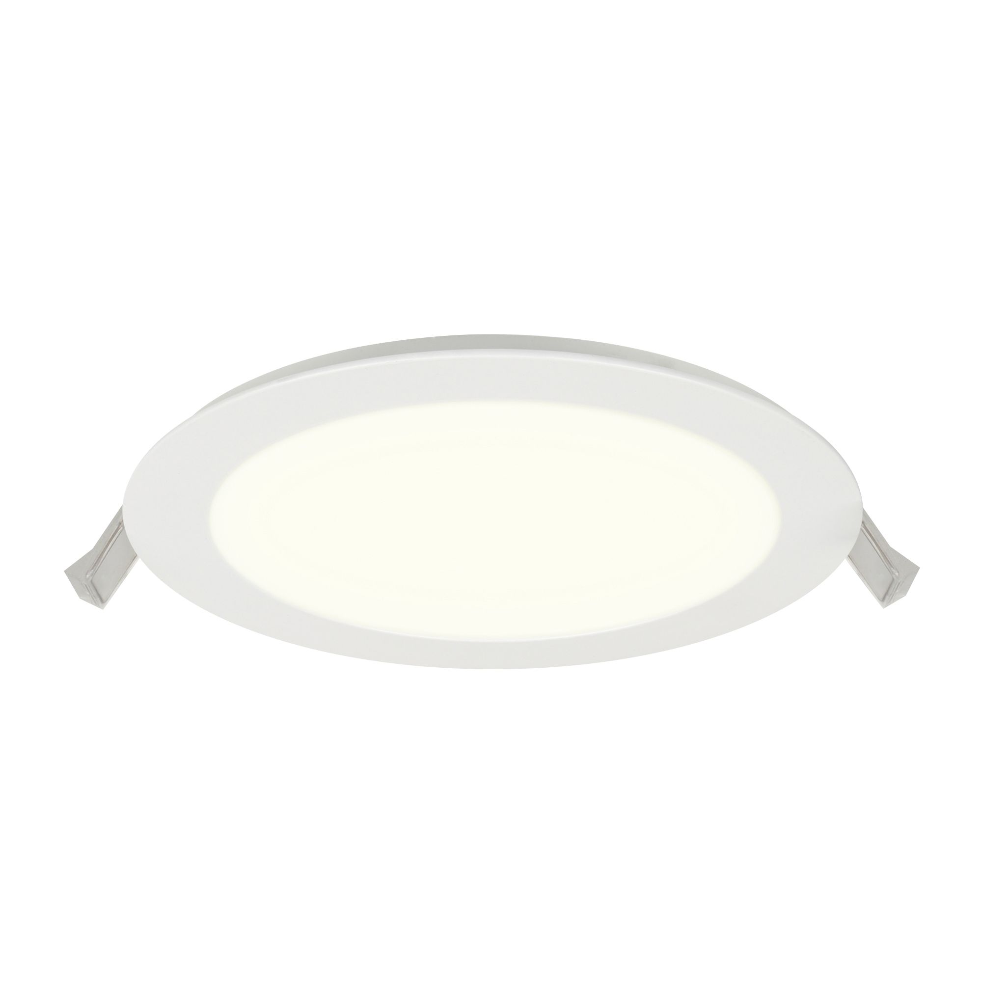 Colours Karluk White Non-adjustable LED Warm white & neutral white Downlight 16.5W IP65
