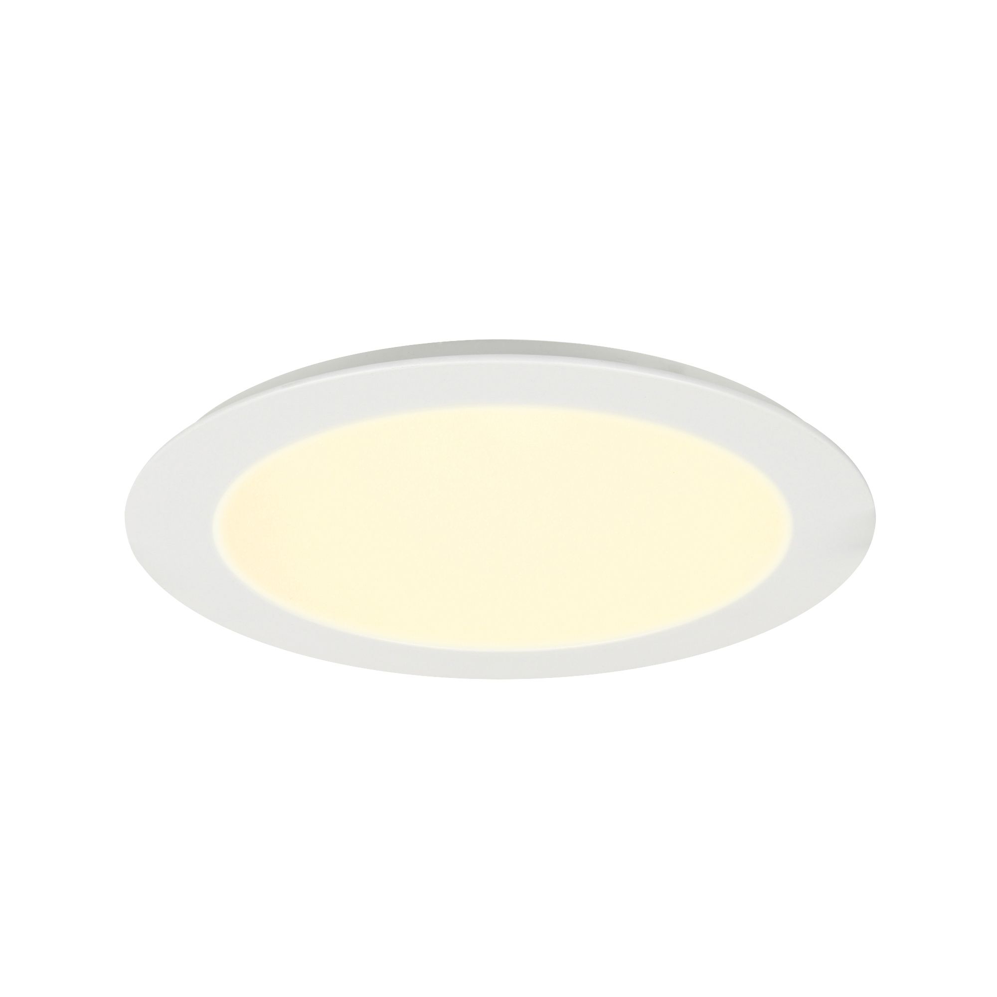 Colours Karluk White Non-adjustable LED Warm white & neutral white Downlight 16.5W IP65