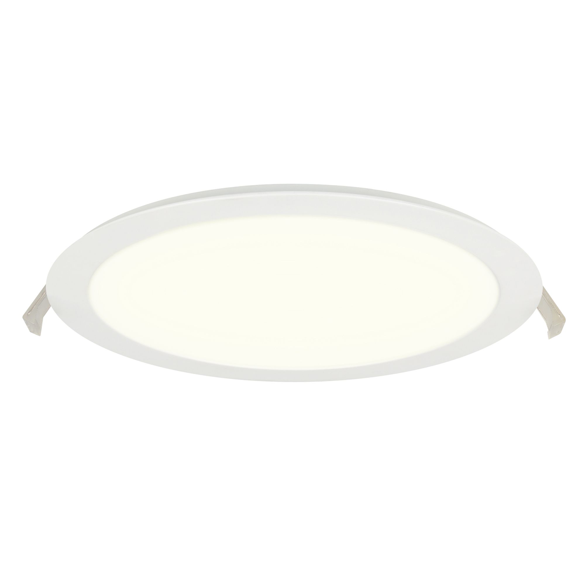 Colours Karluk White Non-adjustable LED Warm white & neutral white Downlight 21.5W IP65