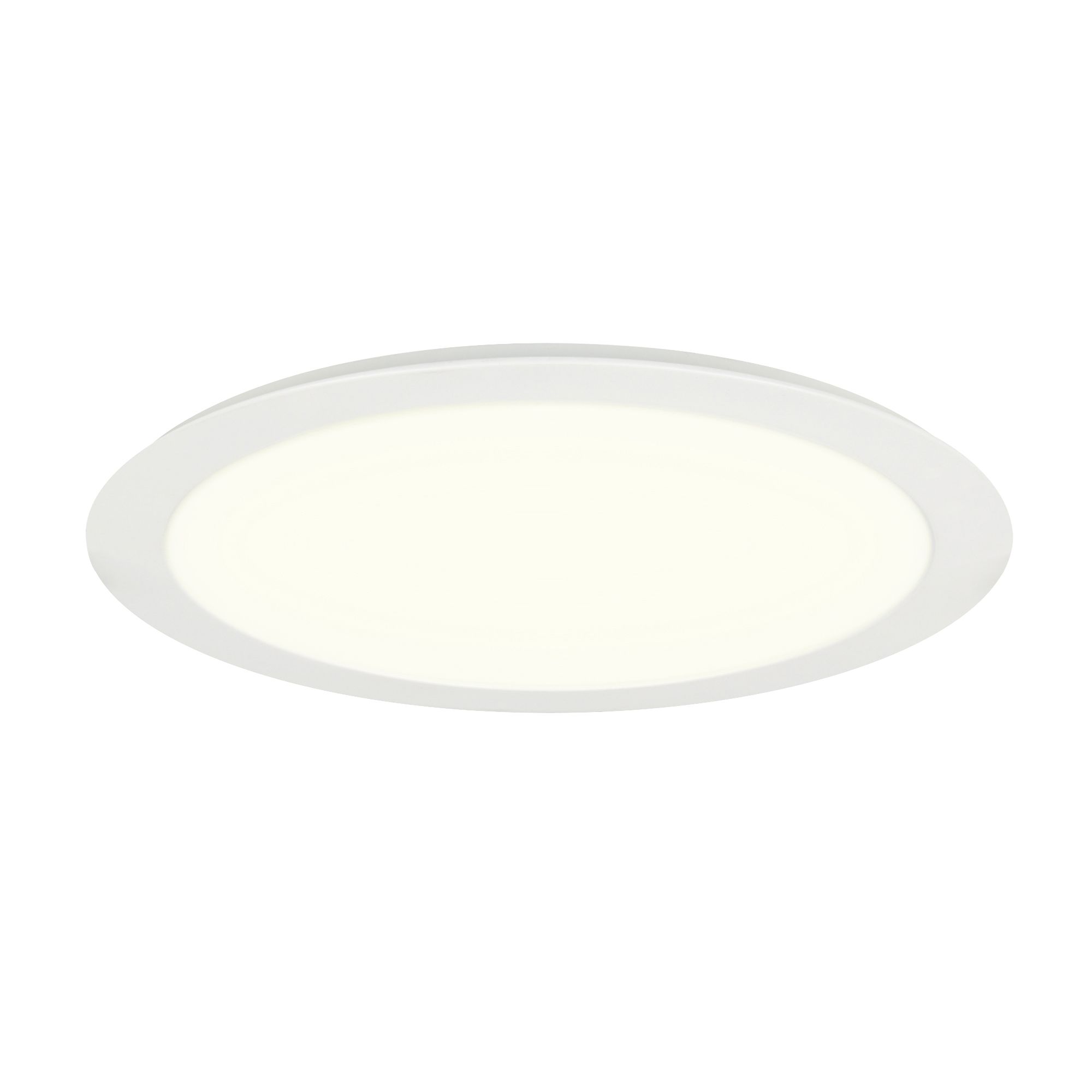 Colours Karluk White Non-adjustable LED Warm white & neutral white Downlight 21.5W IP65