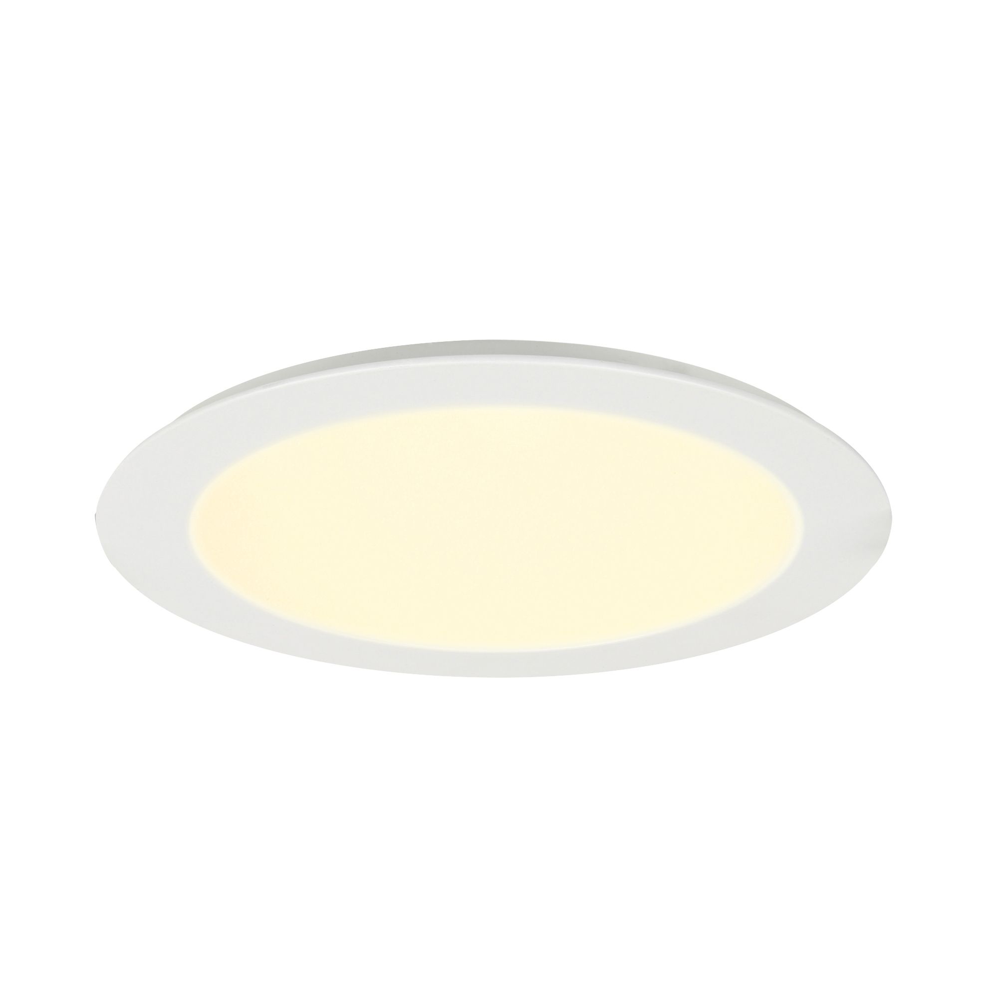 Colours Karluk White Non-adjustable LED Warm white & neutral white Downlight 21.5W IP65