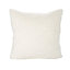 Colours Katya Plain Cream Cushion (L)55cm x (W)55cm