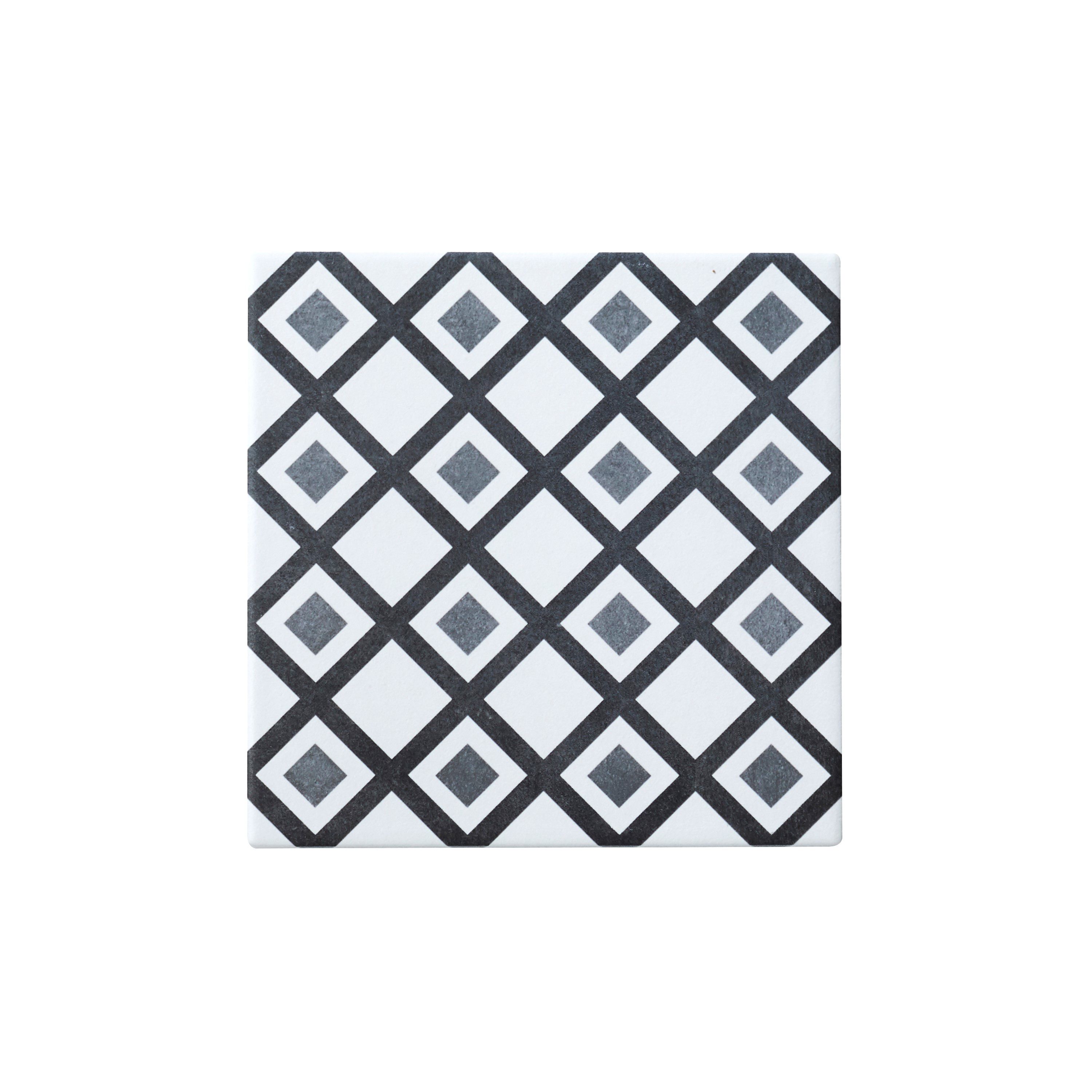 Colours Konkrete Grey Matt Décor mix Porcelain Wall & floor Tile Sample - 10