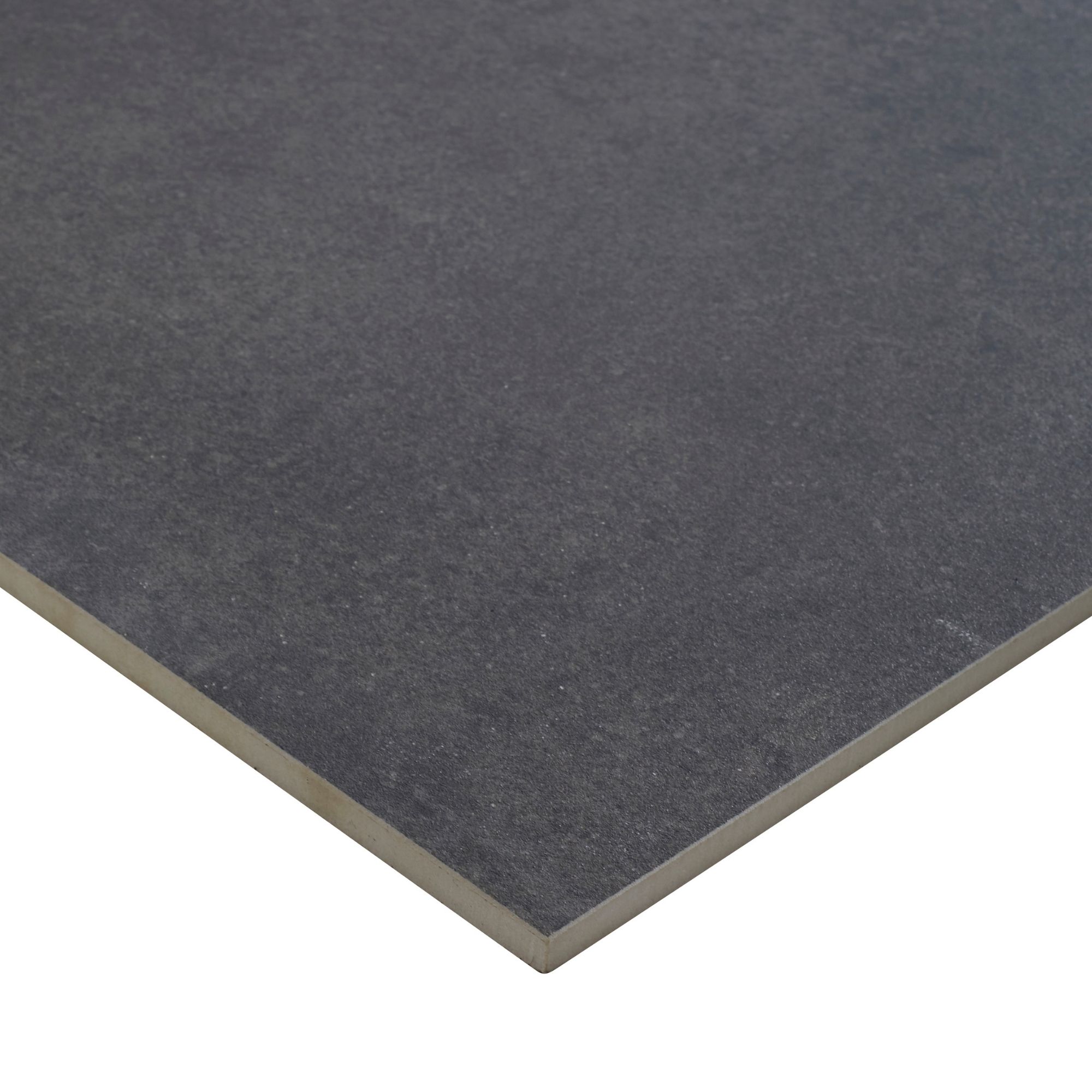 Colours Kontainer Anthracite Matt Flat Concrete effect Textured Porcelain Indoor Wall & floor Tile - 3