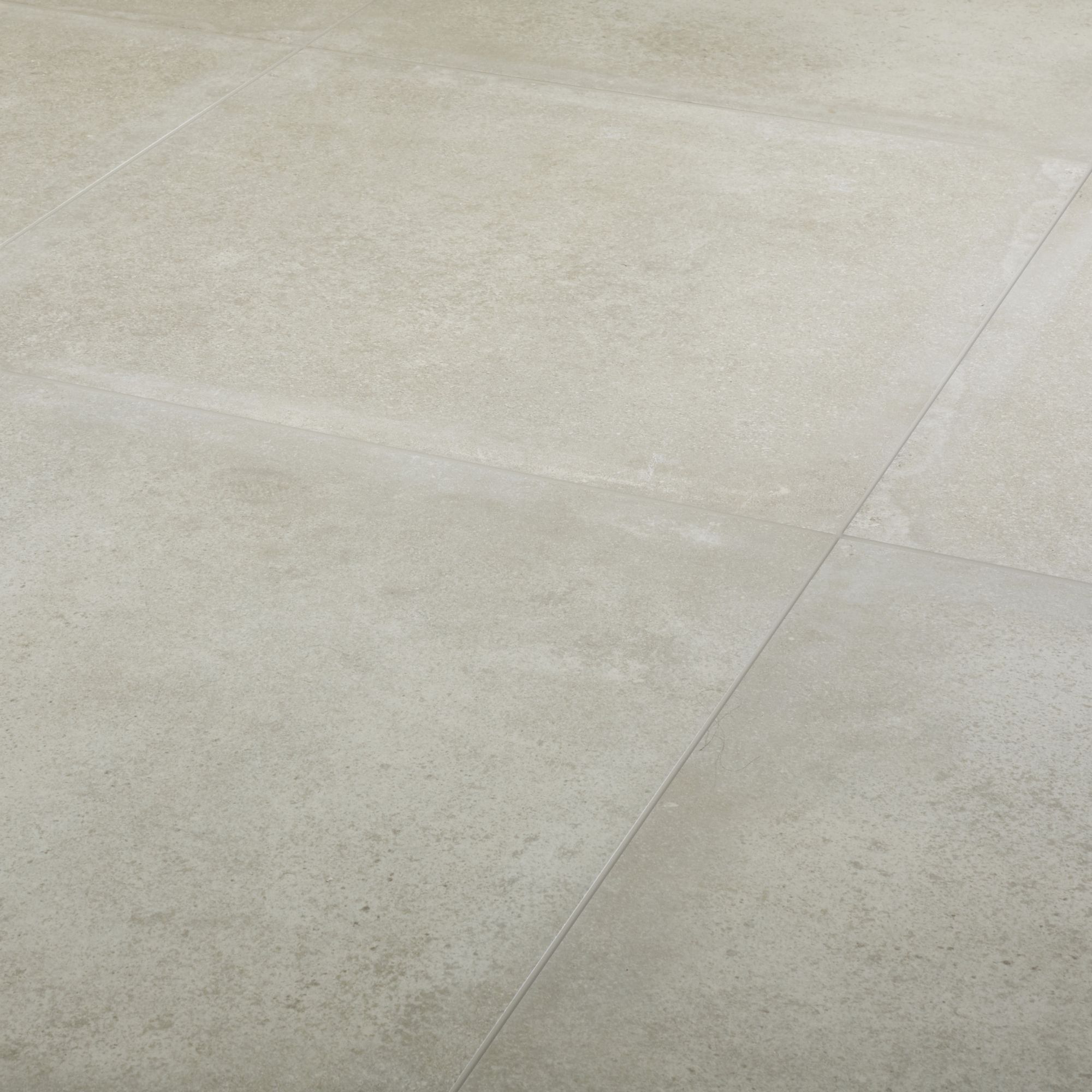 Colours Kontainer Greige Matt Flat Concrete effect Textured Porcelain Indoor Wall & floor Tile, Pack of 3, (L)590mm (W)590mm