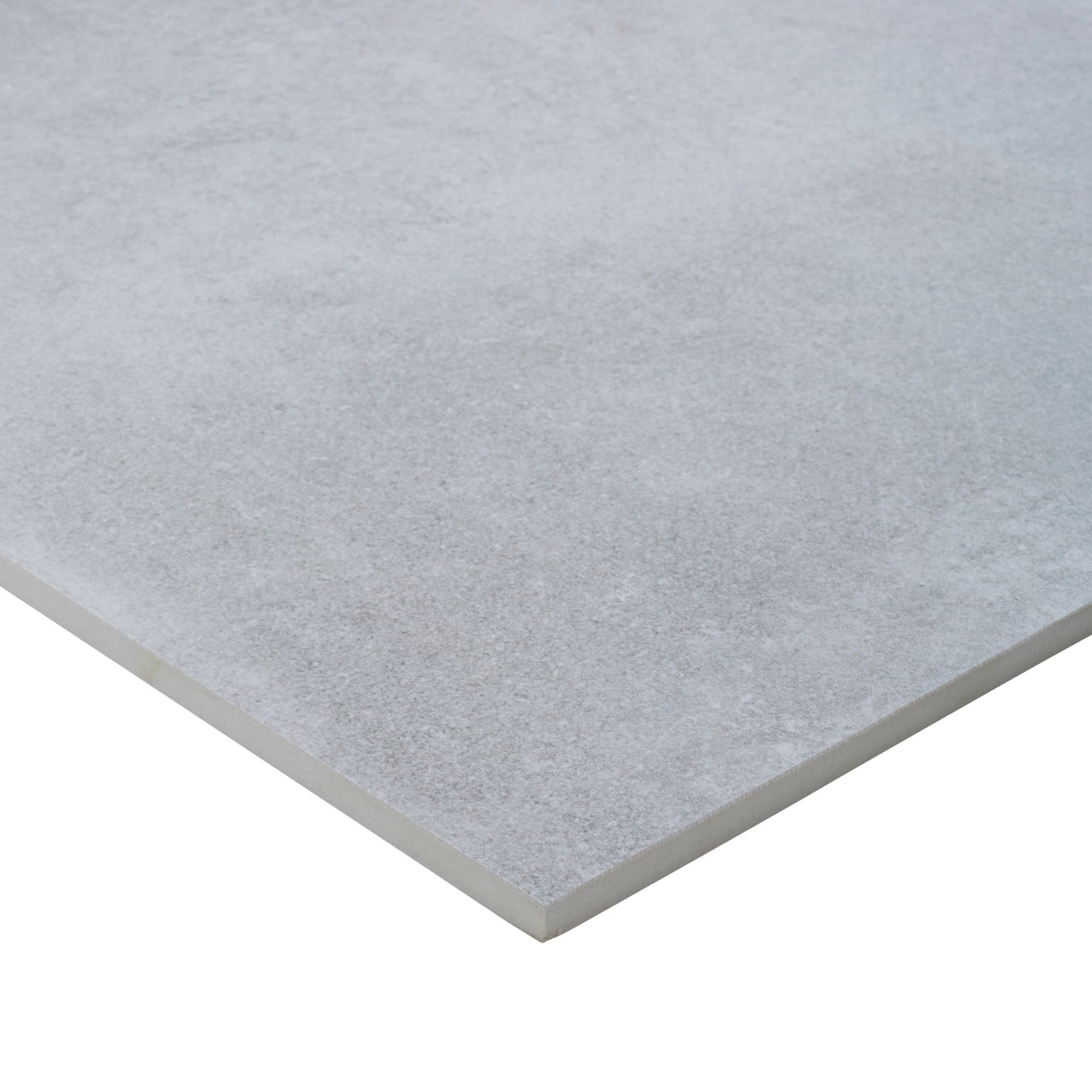 Colours Kontainer Medium grey Flat Porcelain Wall & floor Tile Sample