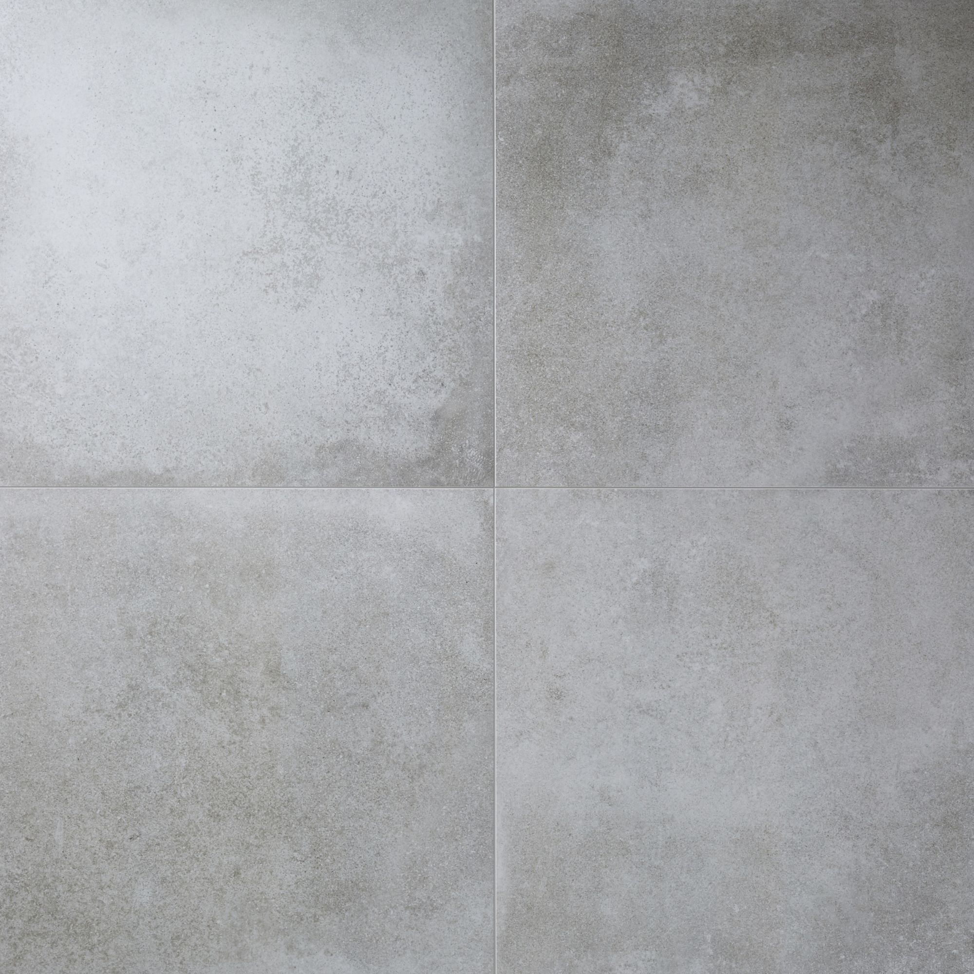 Colours Kontainer Medium grey Flat Porcelain Wall & floor Tile Sample - 3