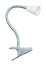 Colours Koro Goose neck Gloss White LED Clip-on desk lamp