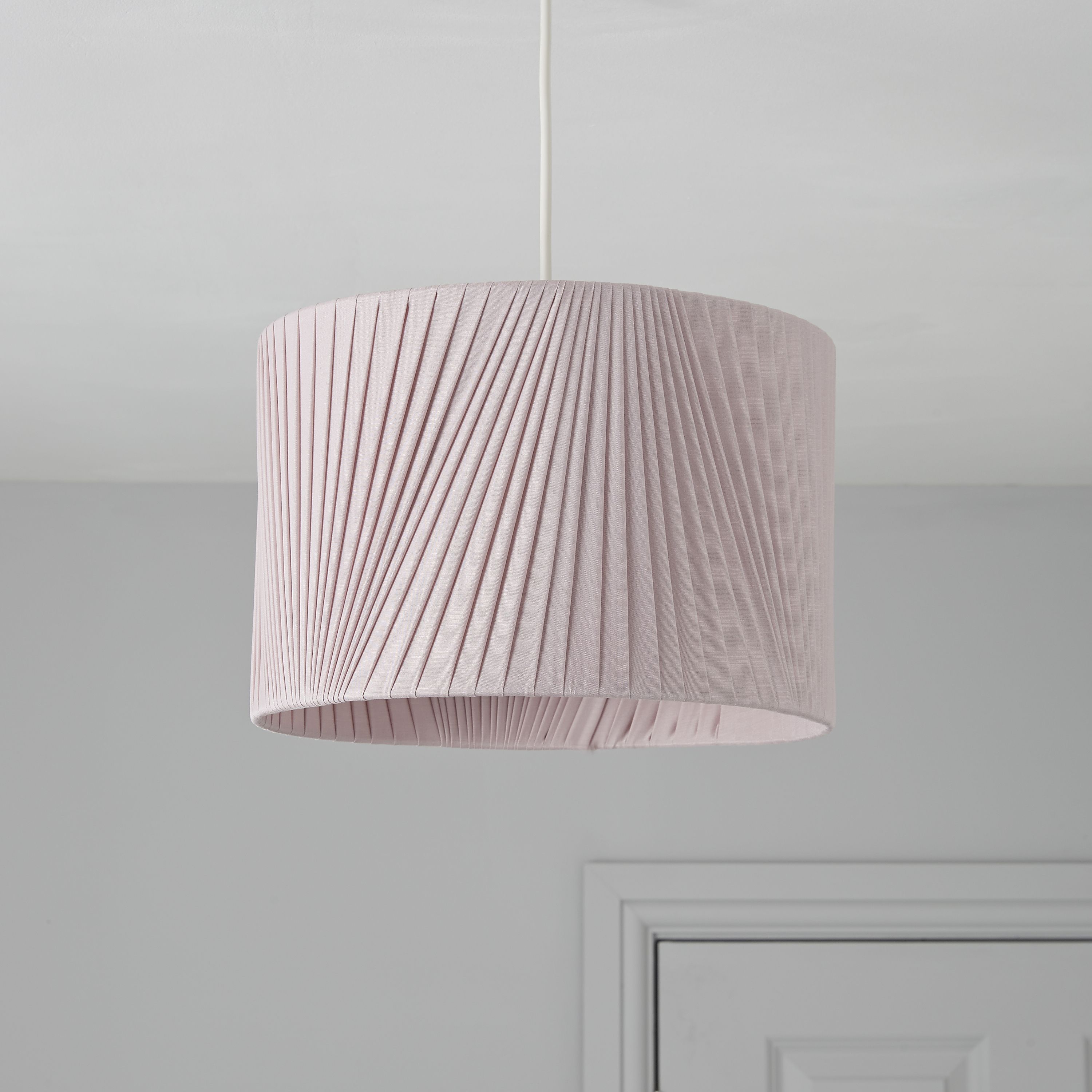 Mauve table best sale lamp shade