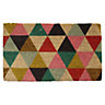 Colours Lami Multicolour Geometric Door mat, 75cm x 45cm