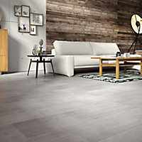 Colours Leggiero Grey Concrete effect Laminate Flooring, 1.72m²