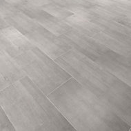 Colours Leggiero Grey Gloss Concrete effect High-density fibreboard (HDF) Laminate Flooring Sample, (W)293mm