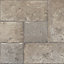 Colours Leggiero Grey Natural stone effect High-density fibreboard (HDF) Laminate Flooring Sample, (W)100mm