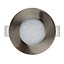 Colours Lemeta Silver Chrome effect Non-adjustable LED RGB & warm white to cool white Downlight 5.5W IP65, Pack of 3