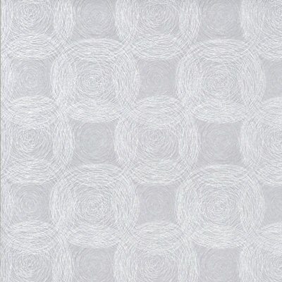 Colours Lila Grey & white Circles Textured Wallpaper