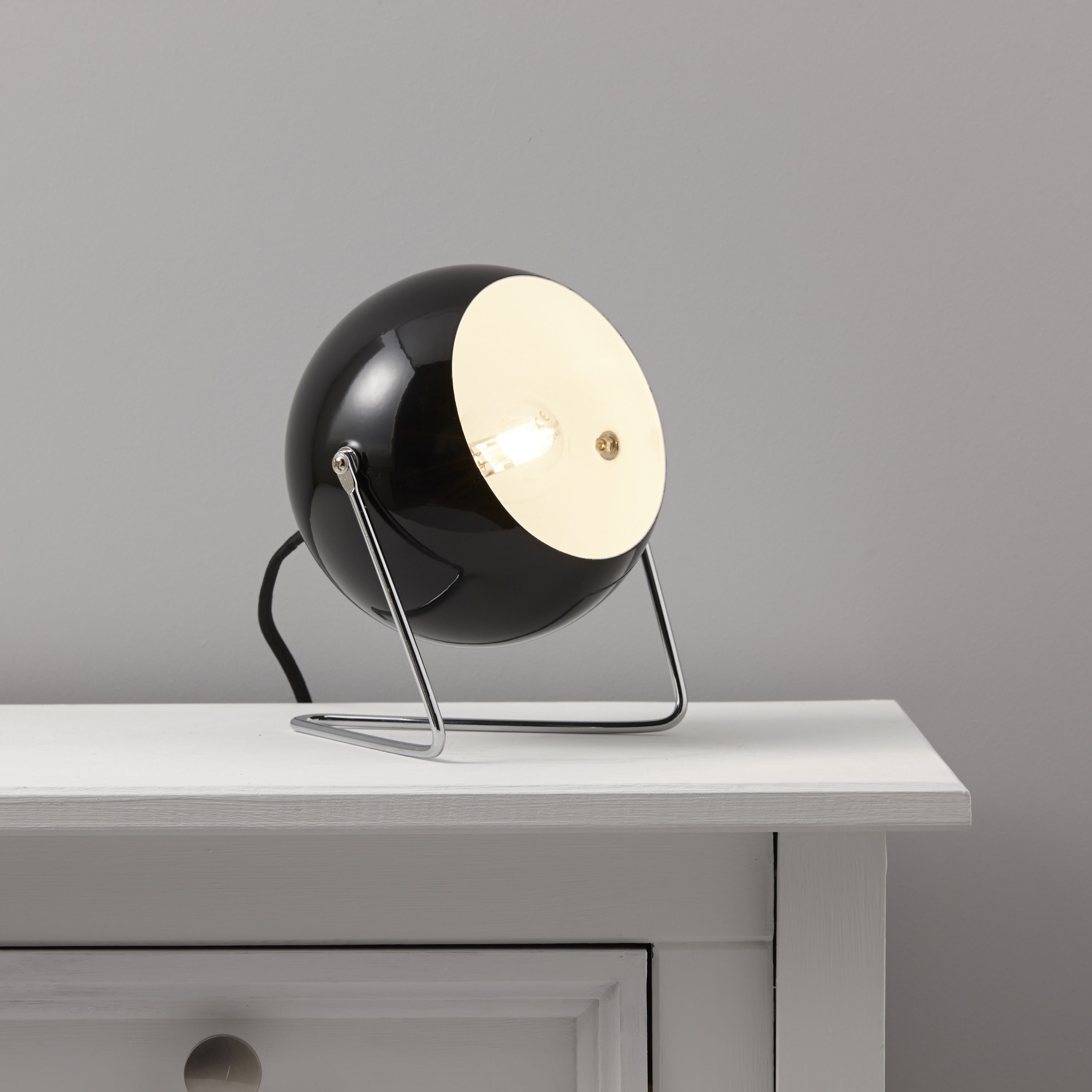 Colours Lodge Black Table lamp