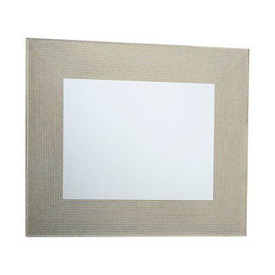 Colours Lucina Glitter effect Glitter effect Rectangular Frameless Unframed mirror (H)60cm (W)50cm