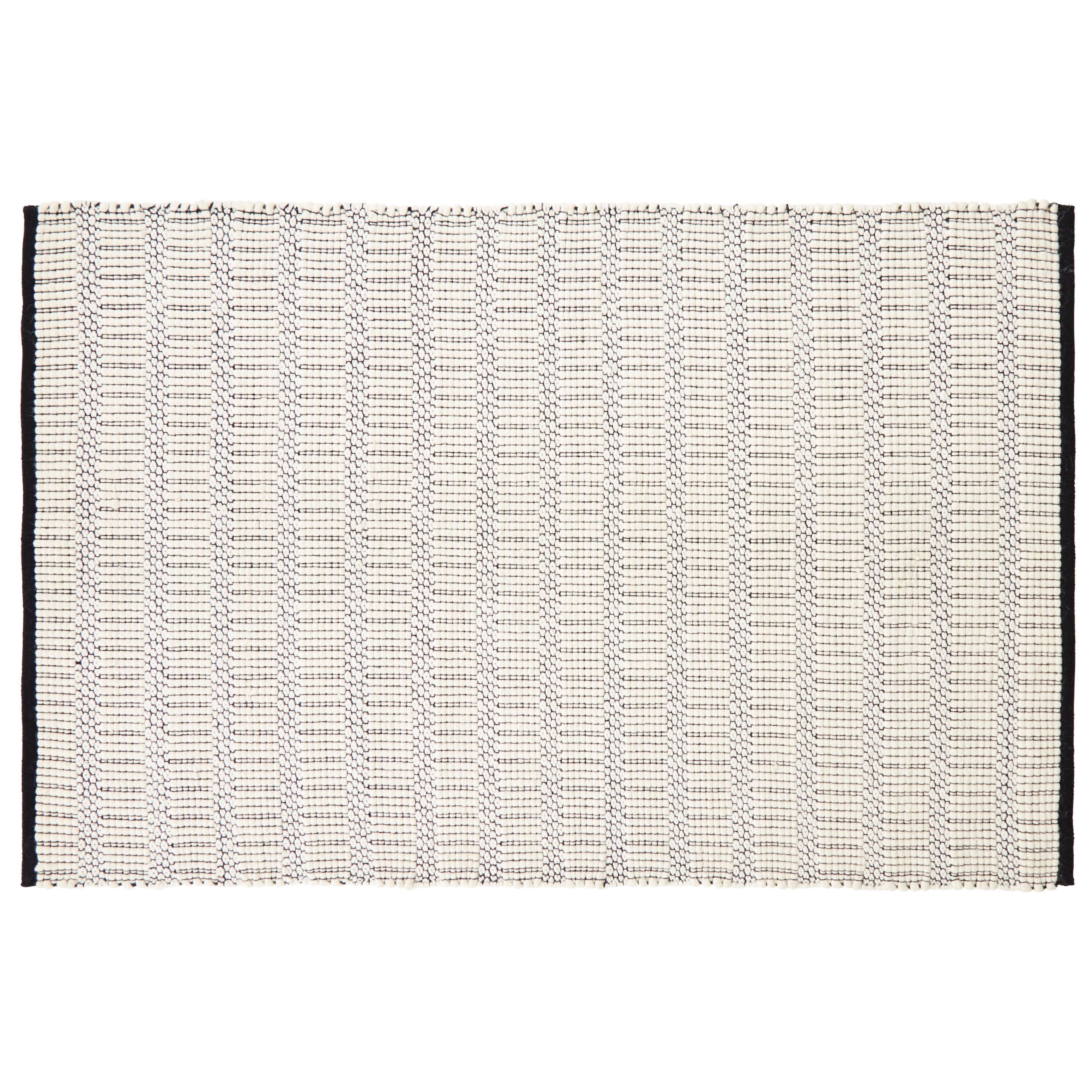 Colours Manzi Natural Striped Medium Rug, (L)170cm x (W)120cm