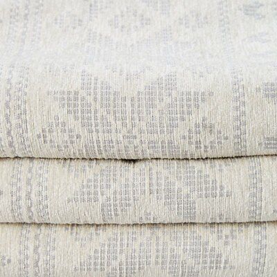 Colours Mariah Grey Fair isle Woven Throw
