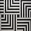 Colours Maze Black Geometric Glitter effect Wallpaper