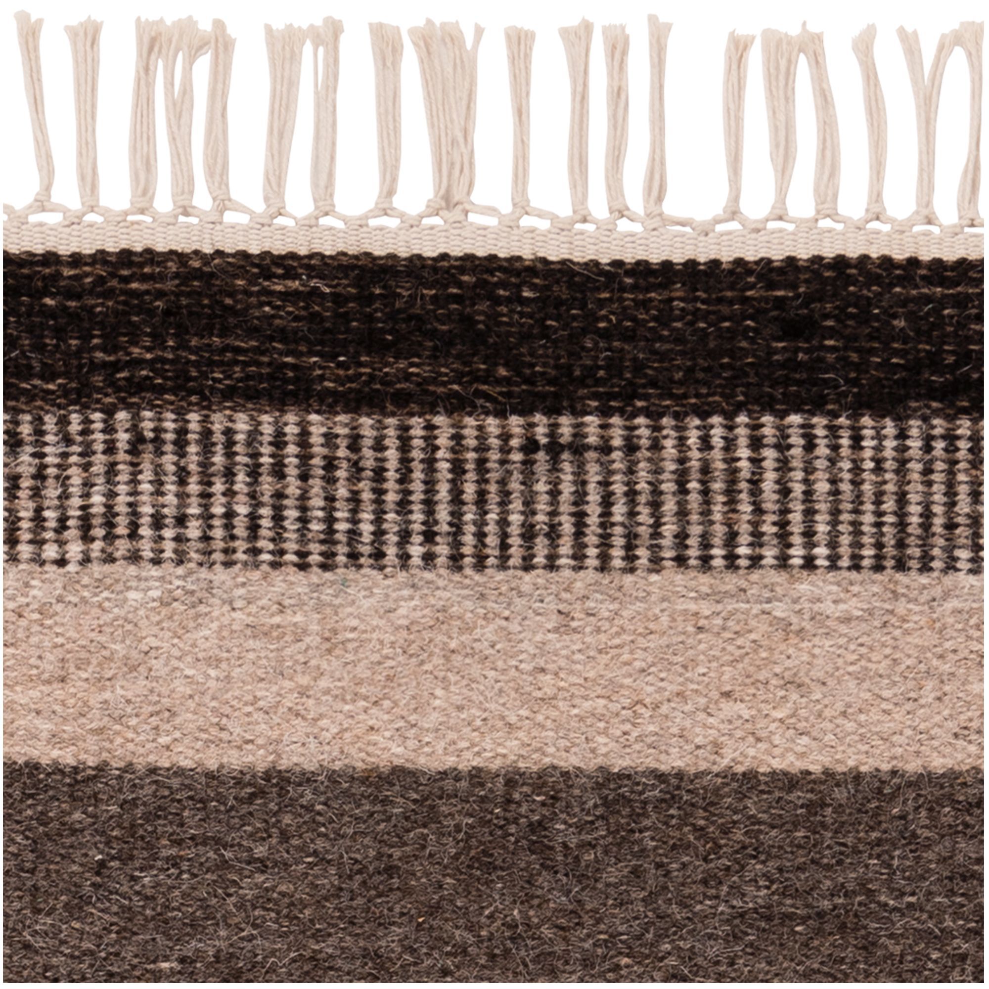 Colours Mila Natural Striped Large Rug, (L)230cm x (W)120cm