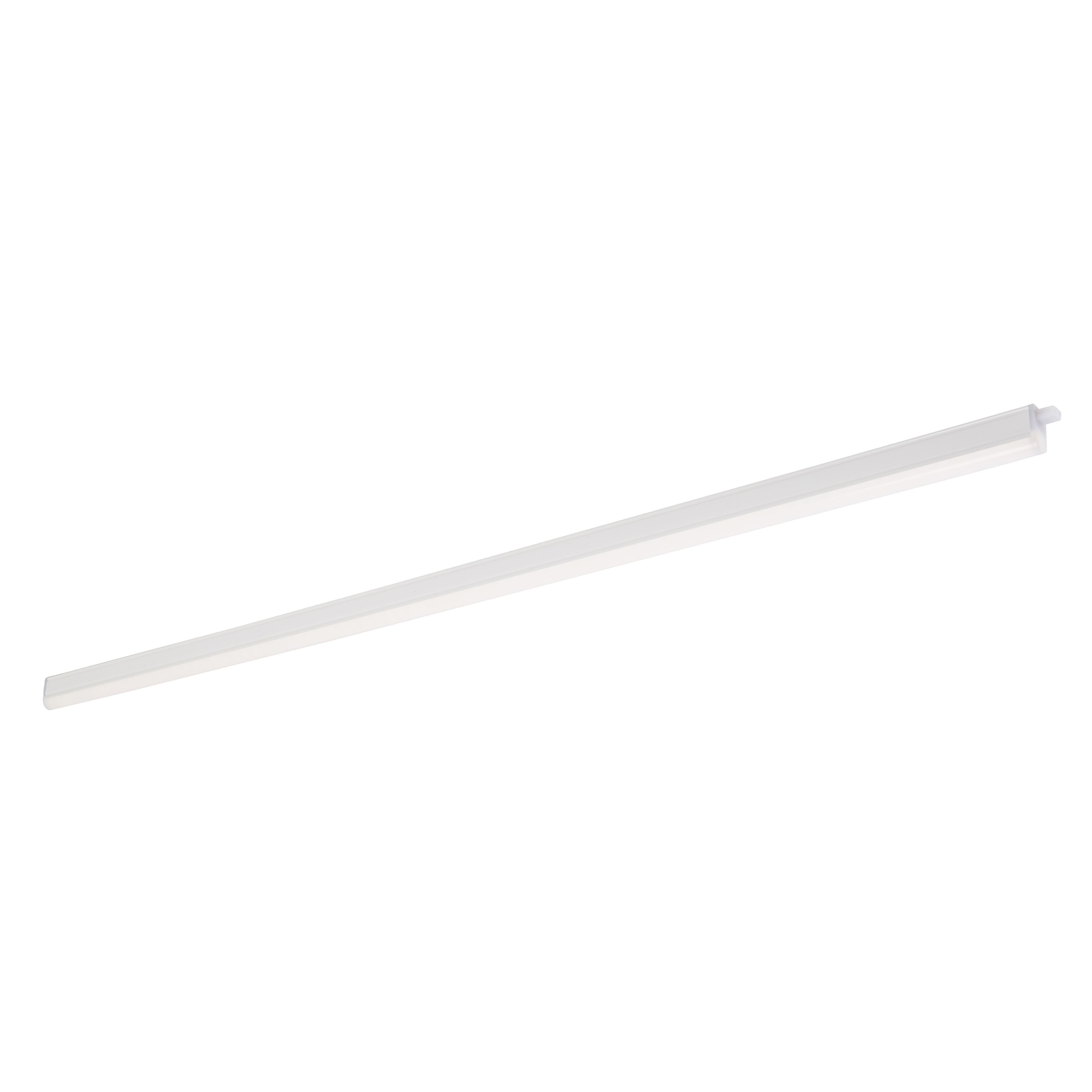 Colours Minidoka White Mains-powered LED Neutral white Under cabinet light IP20 (L)1112mm (W)24mm