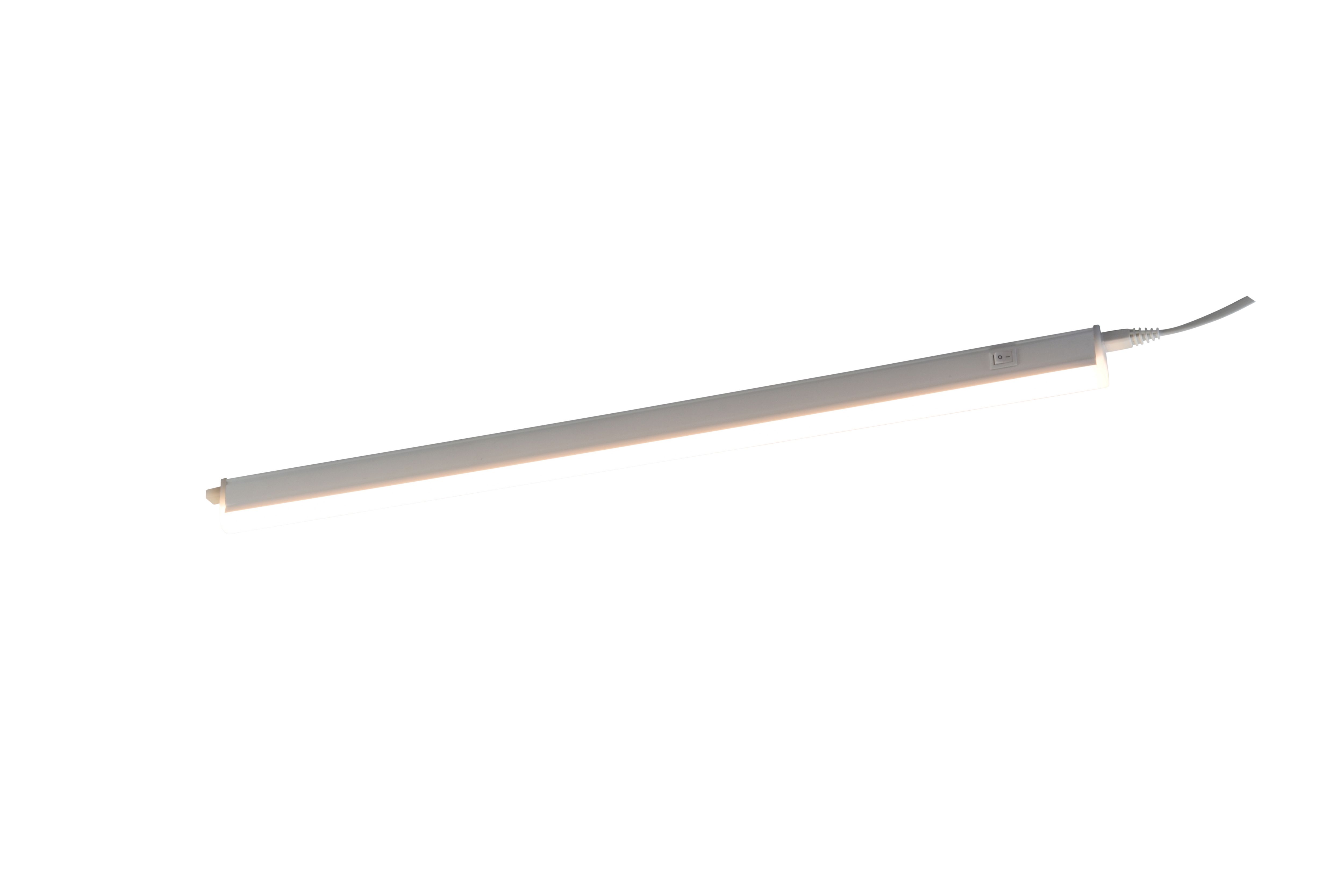 Colours Minidoka White Mains-powered LED Neutral white Under cabinet light IP20 (L)562mm (W)24mm