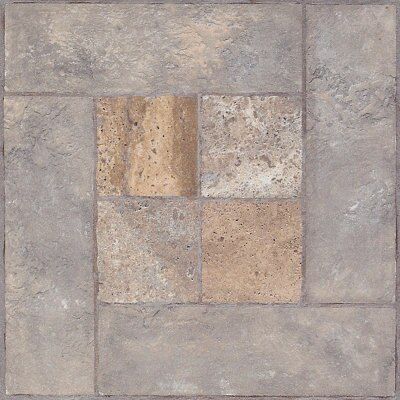 Colours Mysticalis Beige Stone effect Self-adhesive Luxury vinyl tile, 0.56m²