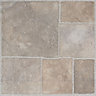 Colours Natural Stone effect Vinyl tile, Pack of 11