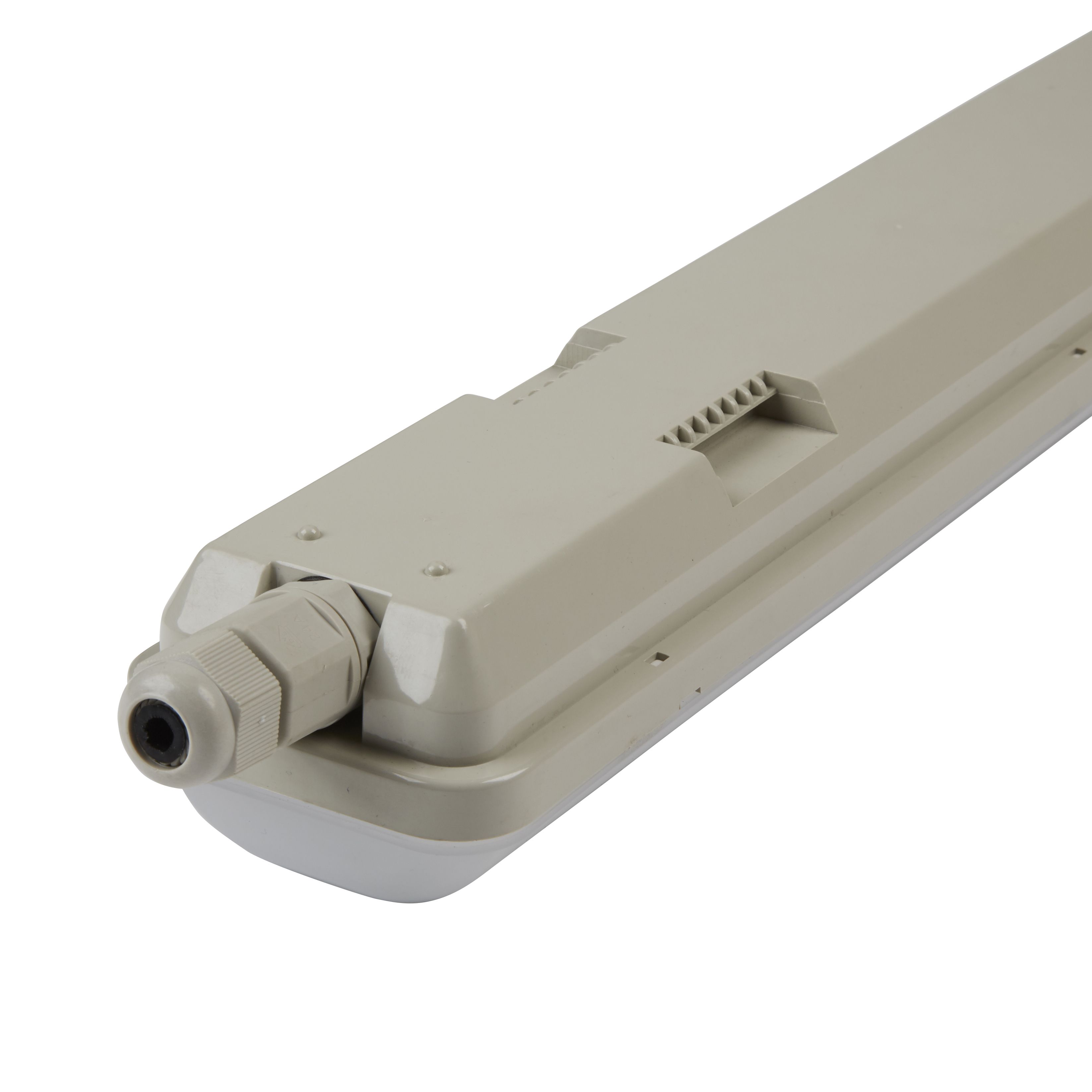 Colours Neche Grey LED Batten strip light 22W 2160lm (L)0.63m - 3