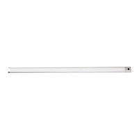 Colours Noona Silver effect Mains-powered LED Under cabinet light IP20 (W)1185mm