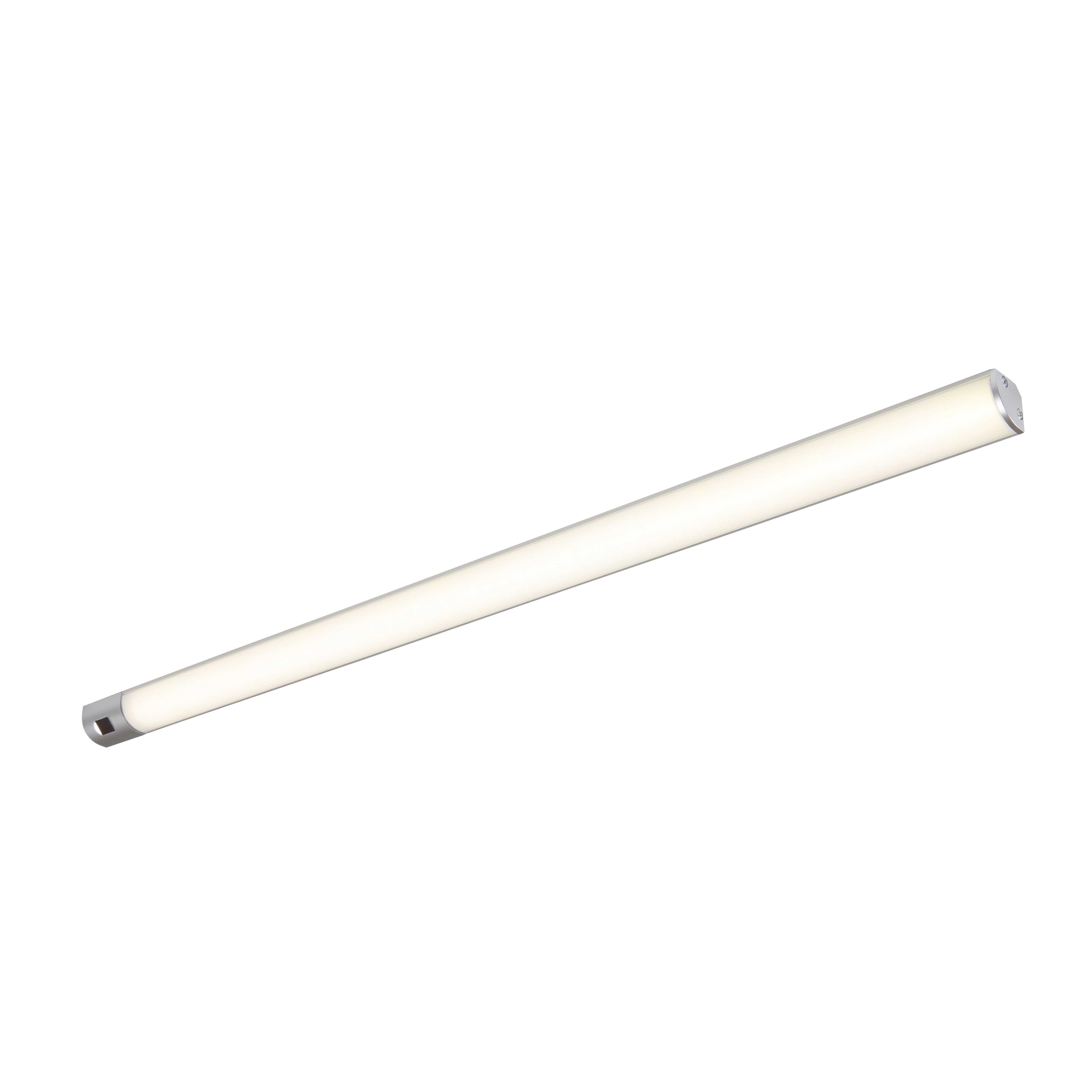 Colours Noona Silver effect Mains-powered LED Under cabinet light IP20 ...